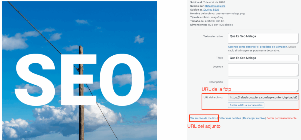10 Diferencia Url Adjunto Y Url Foto